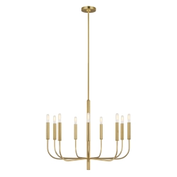 Lampa wisząca Brianna – 9 źródeł światła – Oksydowany mosiądz FE-BRIANNA9-BB Elstead Lighting