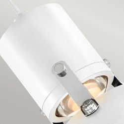 kinkiecik.pl Lampa wisząca Brynne – Wbudowany moduł LED – Biała FE-BRYNNE-P-FWH Elstead Lighting