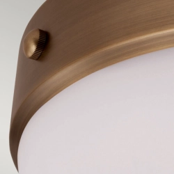 kinkiecik.pl Plafon Cadence – 2 źródła światła – Ciemny antyczny mosiądz FE-CADENCE-F-DAB Elstead Lighting