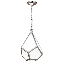 kinkiecik.pl Mała lampa wisząca Diamond – 1 źródło światła FE-DIAMOND-P-S Elstead Lightnig