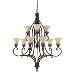 Lampa wisząca Drawing Room – 9 źródeł światła FE-DRAWING-ROOM9 Elstead Lighting