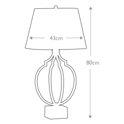 kinkiecik.pl Lampa stołowa Grandeur – 1 źródło światła FE-GRANDEUR-TL Elstead Lighting