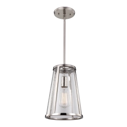 kinkiecik.pl Mała lampa wisząca Harrow – 1 źródło światła FE-HARROW-P-S Elstead Lighting