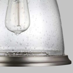 kinkiecik.pl Lampa wisząca Hobson – 1 źródło światła – Satynowy nikiel FE-HOBSON-P-M-SN Elstead Lighting