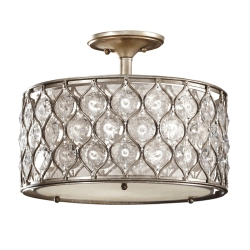 kinkiecik.pl Półplafon Lucia – 1 źródło światła FE-LUCIA-SF Elstead Lighting