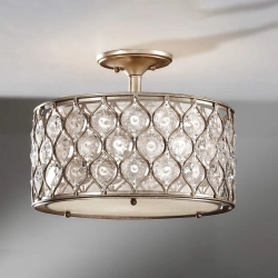 kinkiecik.pl Półplafon Lucia – 1 źródło światła FE-LUCIA-SF Elstead Lighting