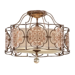 Półplafon Marcella – 3 źródła światła FE-MARCELLA-SF Elstead Lighting