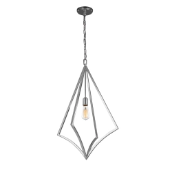 kinkiecik.pl Duża lampa wisząca Nico – 1 źródło światła FE-NICO-P-L-CH Elstead Lightnig