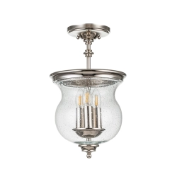 Lampa wisząca Pickering Lane – 3 źródła światła – Polerowany nikiel FE-PICKERING-LANE-SF-PN Elstead Lighting