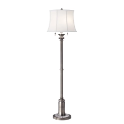 kinkiecik.pl Lampa podłogowa Stateroom – 2 źródła światła – Antyczny nikiel FE-STATEROOM-FL-AN Elstead Lighting