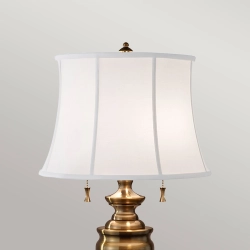 kinkiecik.pl Lampa stołowa Stateroom – 2 źródła światła – Ciepły mosiądz FE-STATEROOM-TL-BB Elstead Lighting