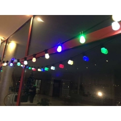 Girlanda ogrodowa ROZSTAW 1M E27x25X10W 2570258 Candellux - zdjęcie produktu