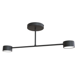Lampa sufitowa HALO 2 BLACK 1355/2 EMIBIG Lighting - zdjęcie produktu