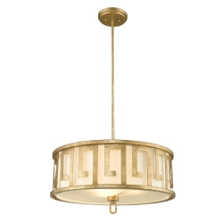 Duża lampa wisząca Lemuria – 3 źródła światła GN-LEMURIA-P-L Elstead Lighting