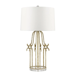 kinkiecik.pl Lampa stołowa Stella – 1 źródło światła – Przecierane złoto GN-STELLA-TL-GD Elstead Lighting