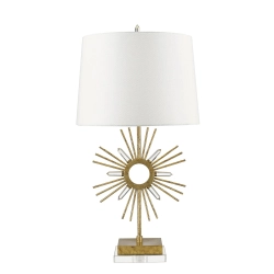 kinkiecik.pl Lampa stołowa Sun King – 1 źródło światła GN-SUN-KING-TL Elstead Lighting