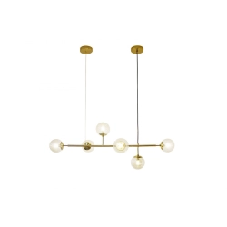 Lampa wisząca Helios 6 (gold) AZ4699 AZZARDO