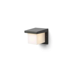 HIDE SQ ścienna antracyt 230V E27 13W IP44 R12560 Rendl light studio - zdjęcie produktu