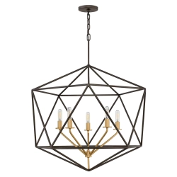 kinkiecik.pl Lampa wisząca Astrid – 5 źródeł światła HK-ASTRID-5P Elstead Lighting
