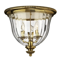 Plafon Cambridge – 3 źródła światła HK-CAMBRIDGE-F-B Elstead Lighting