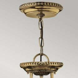 Mała lampa wisząca Cambridge – 3 źródła światła HK-CAMBRIDGE-P-S Elstead Lighting