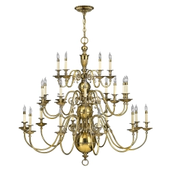 Żyrandol Cambridge – 25 źródeł światła HK-CAMBRIDGE25 Elstead Lighting