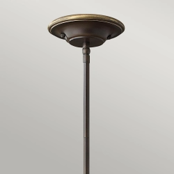 Mała lampa wisząca Cello – 1 źródło światła HK-CELLO-P-A Elstead Lighting
