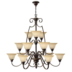 Żyrandol Cello – 15 źródeł światła HK-CELLO15 Elstead Lighting