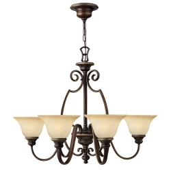 Żyrandol Cello – 6 źródeł światła HK-CELLO6 Elstead Lighting