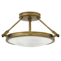 kinkiecik.pl Półplafon Collier – 3 źródła światła HK-COLLIER-SF-S Elstead Lighting