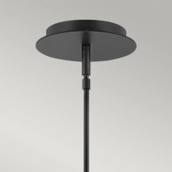 Mała lampa wisząca LED Dax – Czarna HK-DAX-MP-BK Elstead Lighting