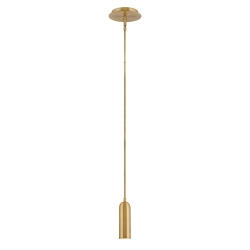 Mała lampa wisząca LED Dax – Stary mosiądz HK-DAX-MP-HB Elstead Lighting