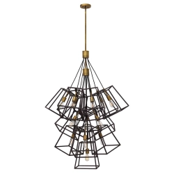 kinkiecik.pl Duży żyrandol Fulton – 13 źródeł światła HK-FULTON-13P Elstead Lighting