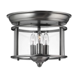kinkiecik.pl Plafon Gentry – 3 źródła światła – Pewter HK-GENTRY-F-PW Elstead Lighting
