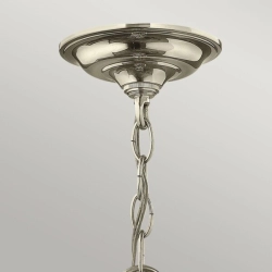 kinkiecik.pl Lampa wisząca Gentry – 4 źródła światła – Polerowany nikiel HK-GENTRY-P-M-PN Elstead Lighting