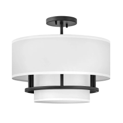 Lampa wisząca Graham – 3 źródła światła – Czarna HK-GRAHAM-M-BK Elstead Lighting
