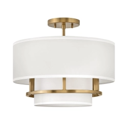 Lampa wisząca Graham – 3 źródła światła – Lakierowany mosiądz HK-GRAHAM-M-LCB Elstead Lighting