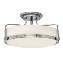 kinkiecik.pl Półplafon Harper – 3 źródła światła – Polerowany chrom HK-HARPER-SFM-CM Elstead Lighting