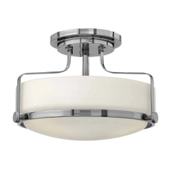 kinkiecik.pl Mały półplafon Harper – 3 źródła światła – Polerowany chrom HK-HARPER-SFS-CMElstead Lighting