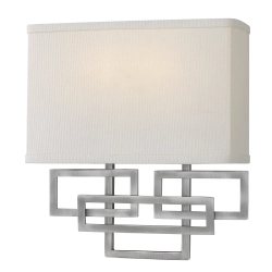 Kinkiet Lanza – 2 źródła światła – Antyczny nikiel HK-LANZA2-AN Elstead Lighting
