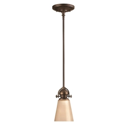 Mała lampa wisząca Mayflower – 1 źródło światła HK-MAYFLOWER-P-A Elstead Lighting