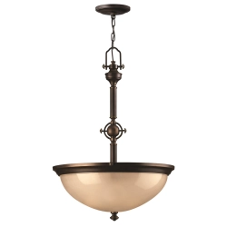 Lampa wisząca Mayflower – 3 źródła światła HK-MAYFLOWER-P-C Elstead Lighting