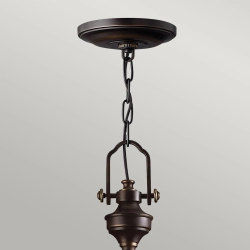 Lampa wisząca Mayflower – 3 źródła światła HK-MAYFLOWER-P-C Elstead Lighting
