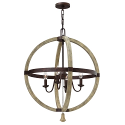 kinkiecik.pl Żyrandol Middlefield – 4 źródła światła HK-MIDDLEFIELDP4 Elstead Lighting