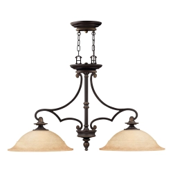 Lampa wisząca Plymouth – 2 źródła światła HK-PLYMOUTH-ISLE Elstead Lighting