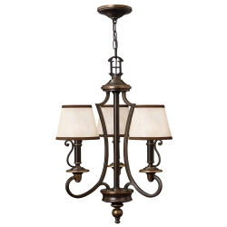 Żyrandol Plymouth – 3 źródła światła HK-PLYMOUTH3 Elstead Lighting