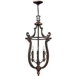 Lampa wisząca Plymouth – 4 źródła światła HK-PLYMOUTH4-P Elstead Lighting