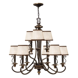 Lampa wisząca Plymouth – 9 źródeł światła HK-PLYMOUTH9 Elstead Lighting