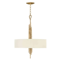kinkiecik.pl Lampa wisząca Spyre – 6 źródeł światła – Szampańskie złoto HK-SPYRE6P-CPG Elstead Lighting