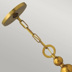 kinkiecik.pl Lampa wisząca Zelda – 3 źródła światła – Vintage mosiądz HK-ZELDA-P-B-VS Elstead Lightnig